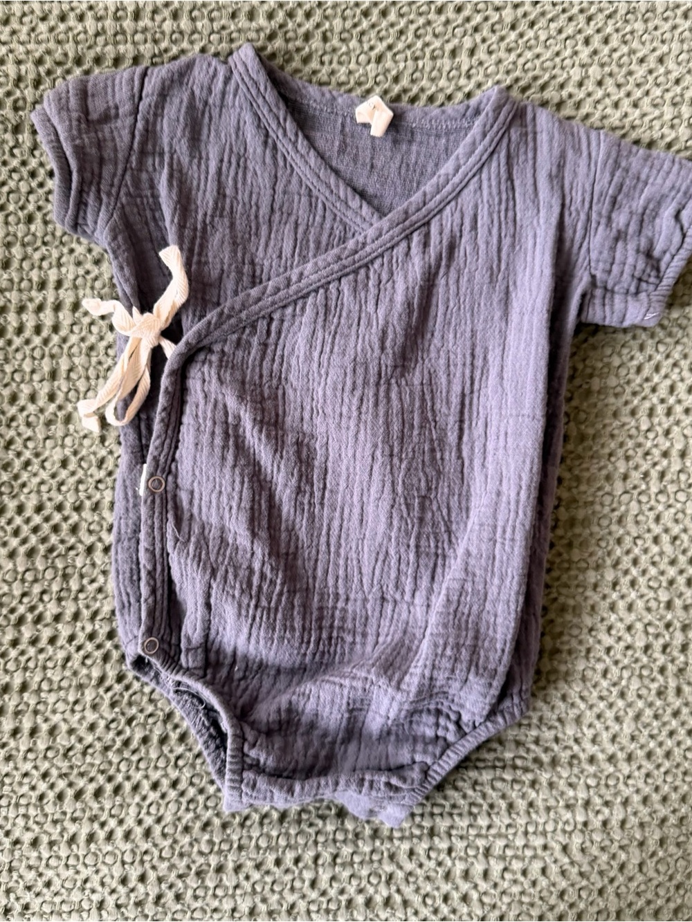 Quincy Mae Muslin Wrap One-Piece